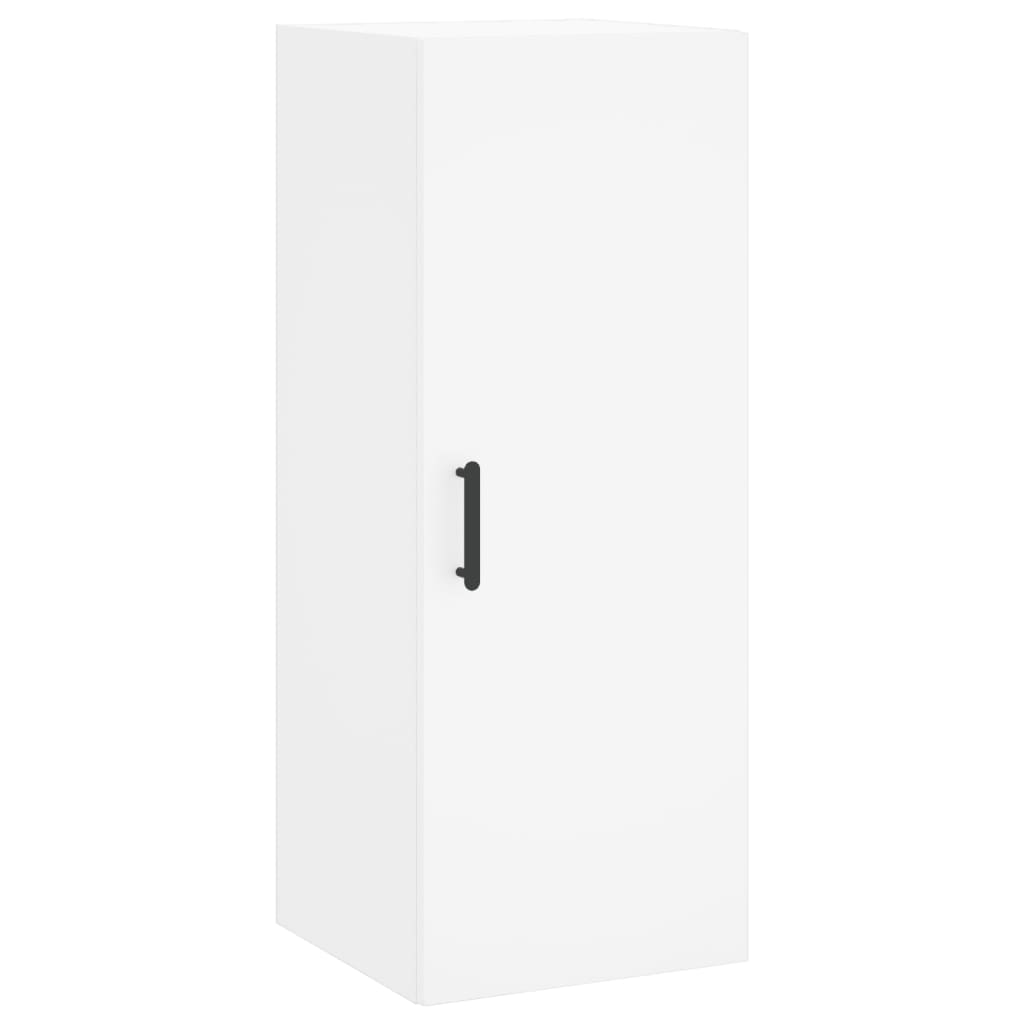 vidaXL Armario de pared blanco 34,5x34x90 cm