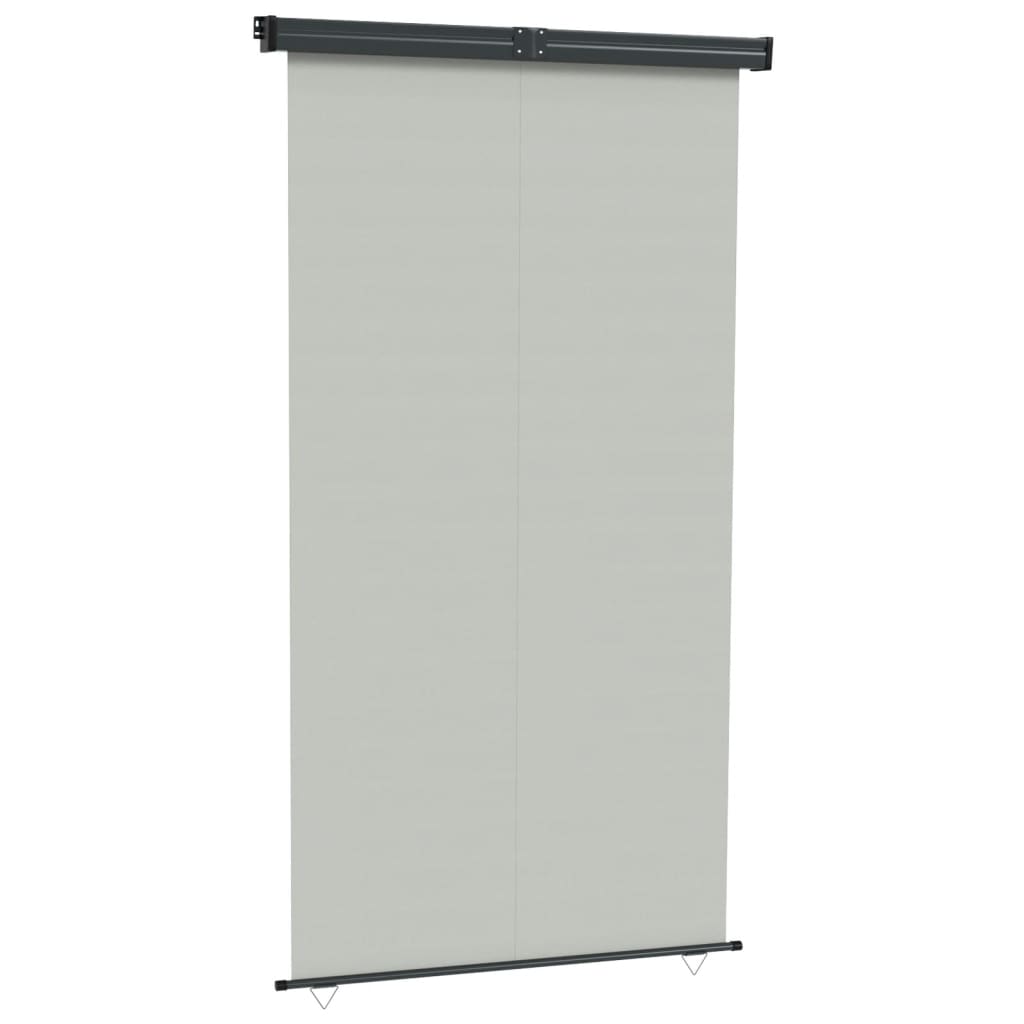 vidaXL Toldo lateral de balcón gris 165x250 cm