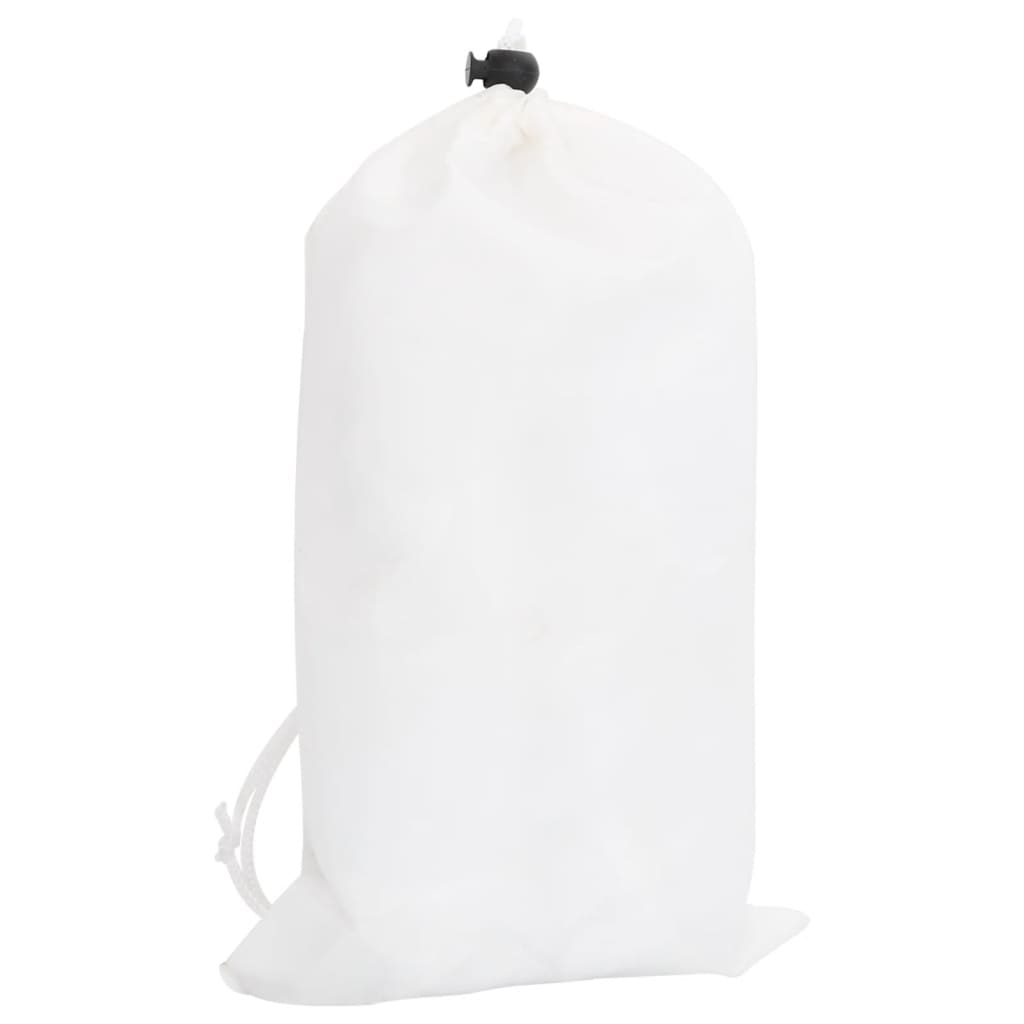 vidaXL Red de camuflaje con bolsa de almacenamiento blanco 844x142 cm