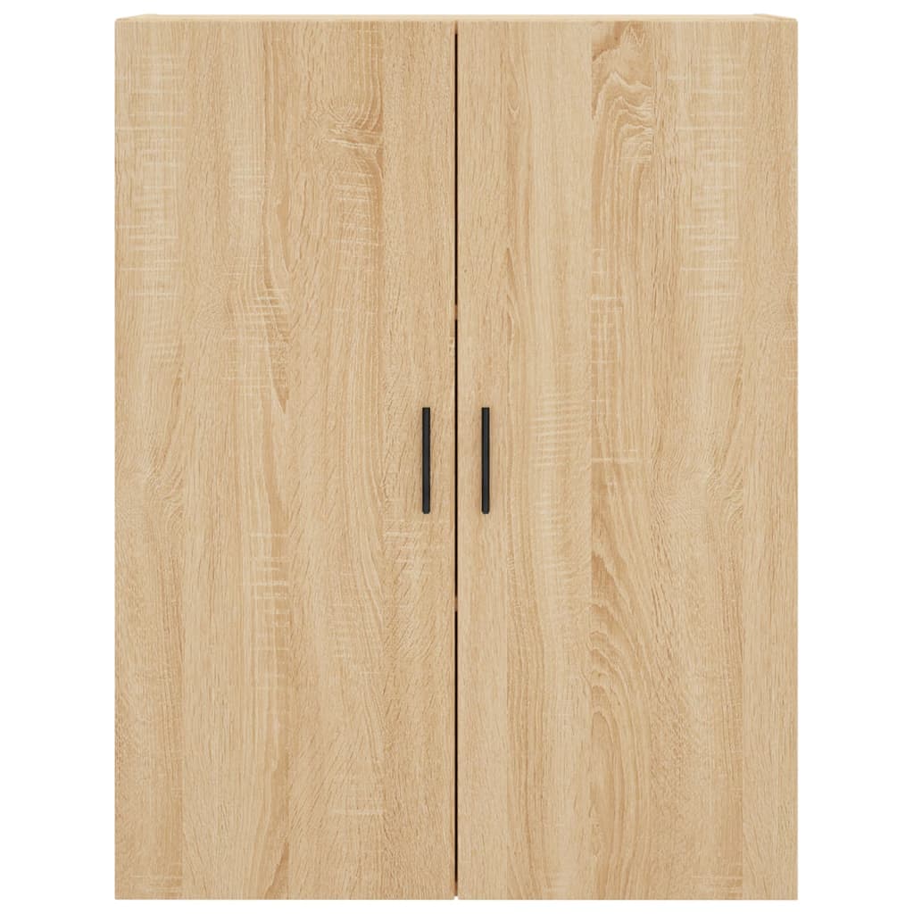 vidaXL Aparador alto madera contrachapada color roble 69,5x34x180 cm