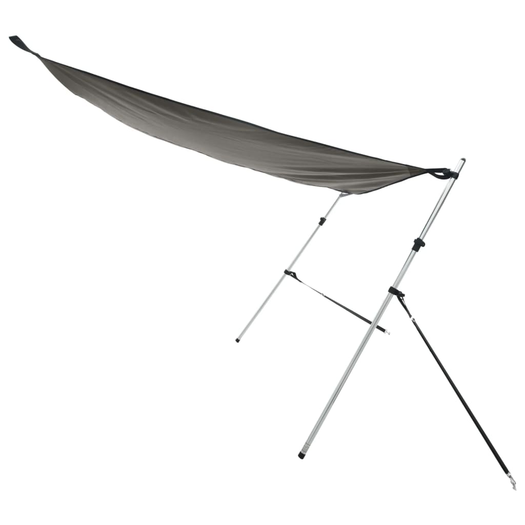 vidaXL Toldo T-Top extensión gris antracita 170x170x(115-183) cm