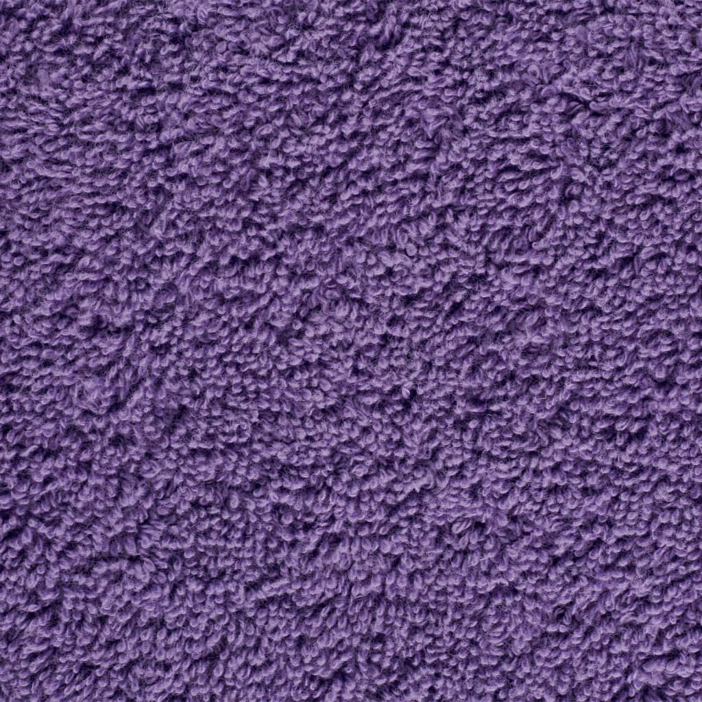 vidaXL Toallas SOLUND 4 unidades morado 30x30 cm 600 gsm