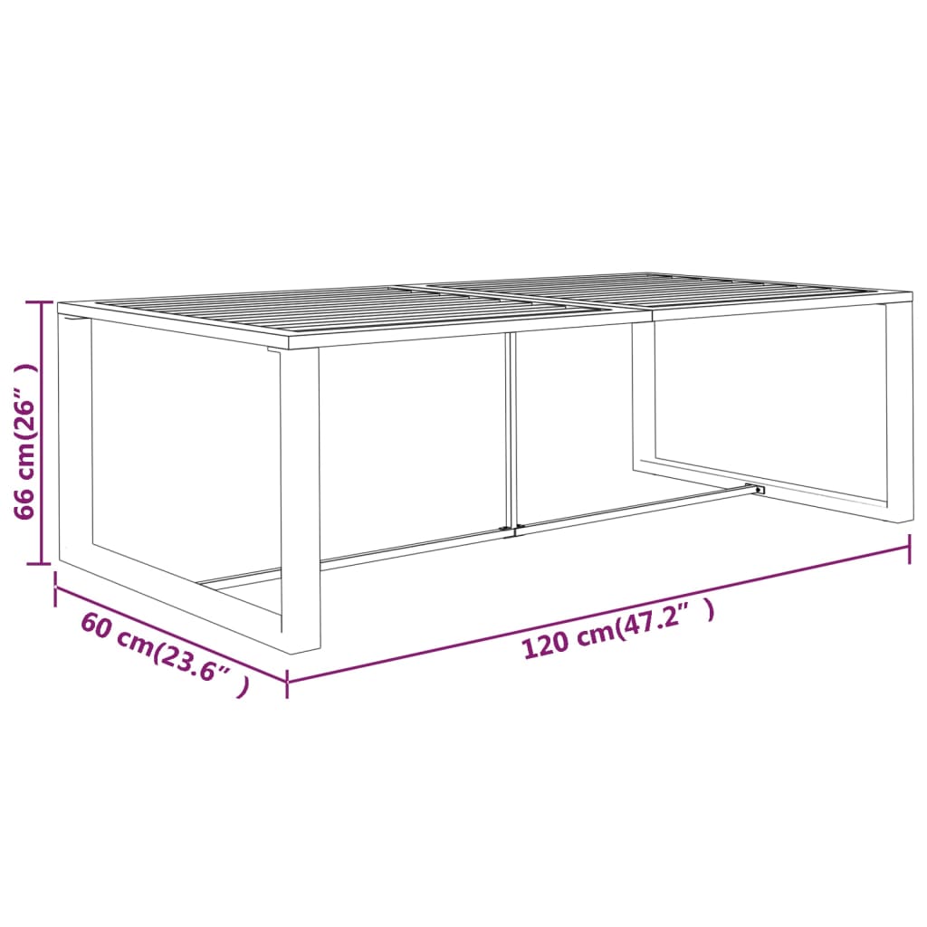 vidaXL Set muebles de jardín 5 pzas y cojines aluminio gris antracita