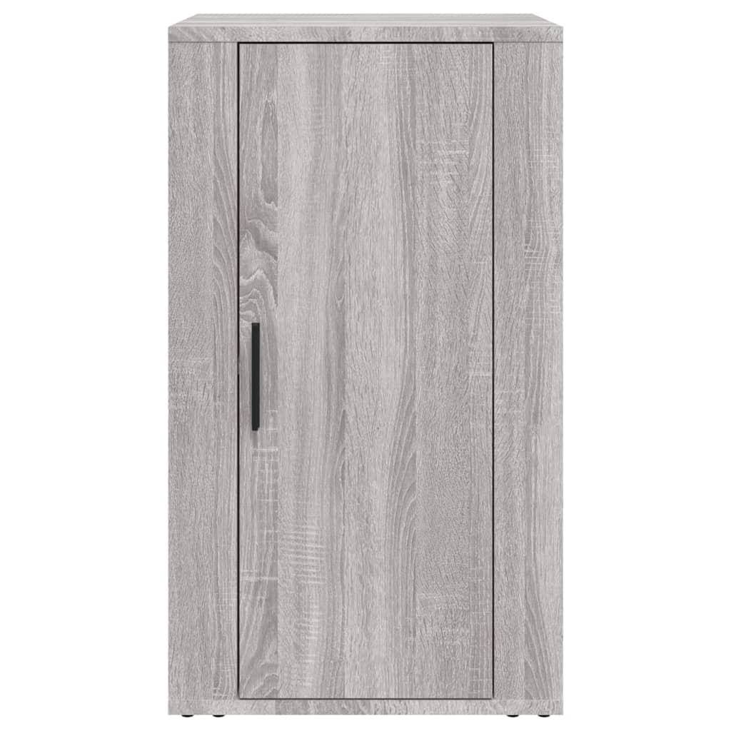 vidaXL Aparador de madera contrachapada gris Sonoma 40x33x70 cm