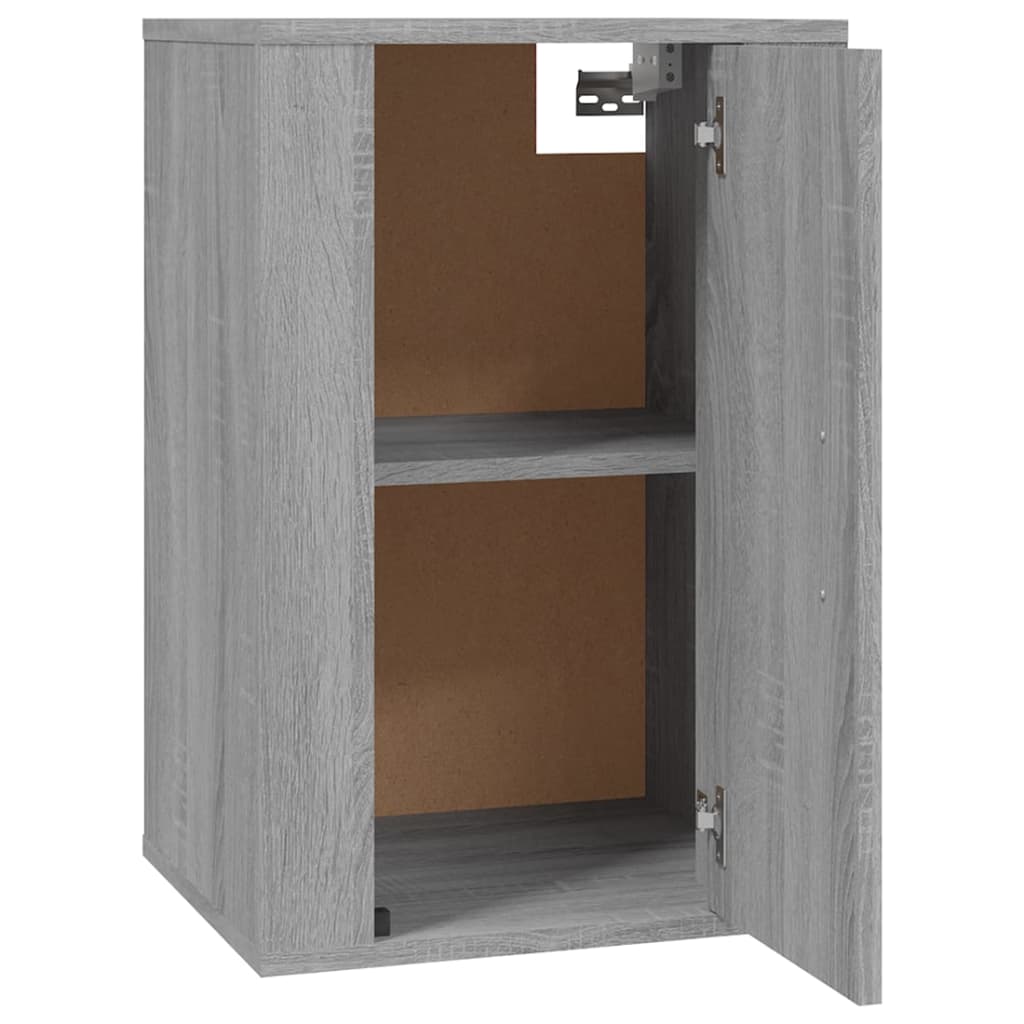 vidaXL Mueble para TV de pared gris Sonoma 40x34,5x60 cm