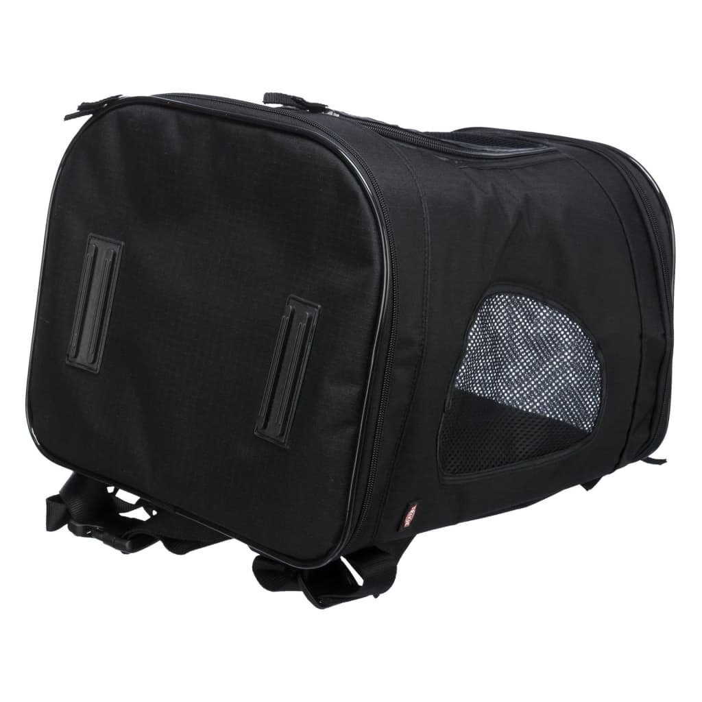 TRIXIE Mochila para perros Timon negro 34x44x30 cm