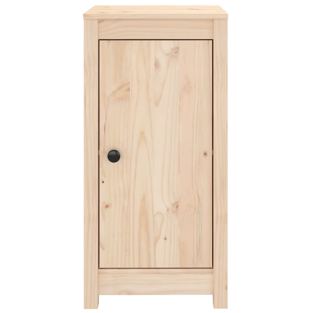 vidaXL Aparadores 2 uds madera maciza de pino 39x35x80 cm