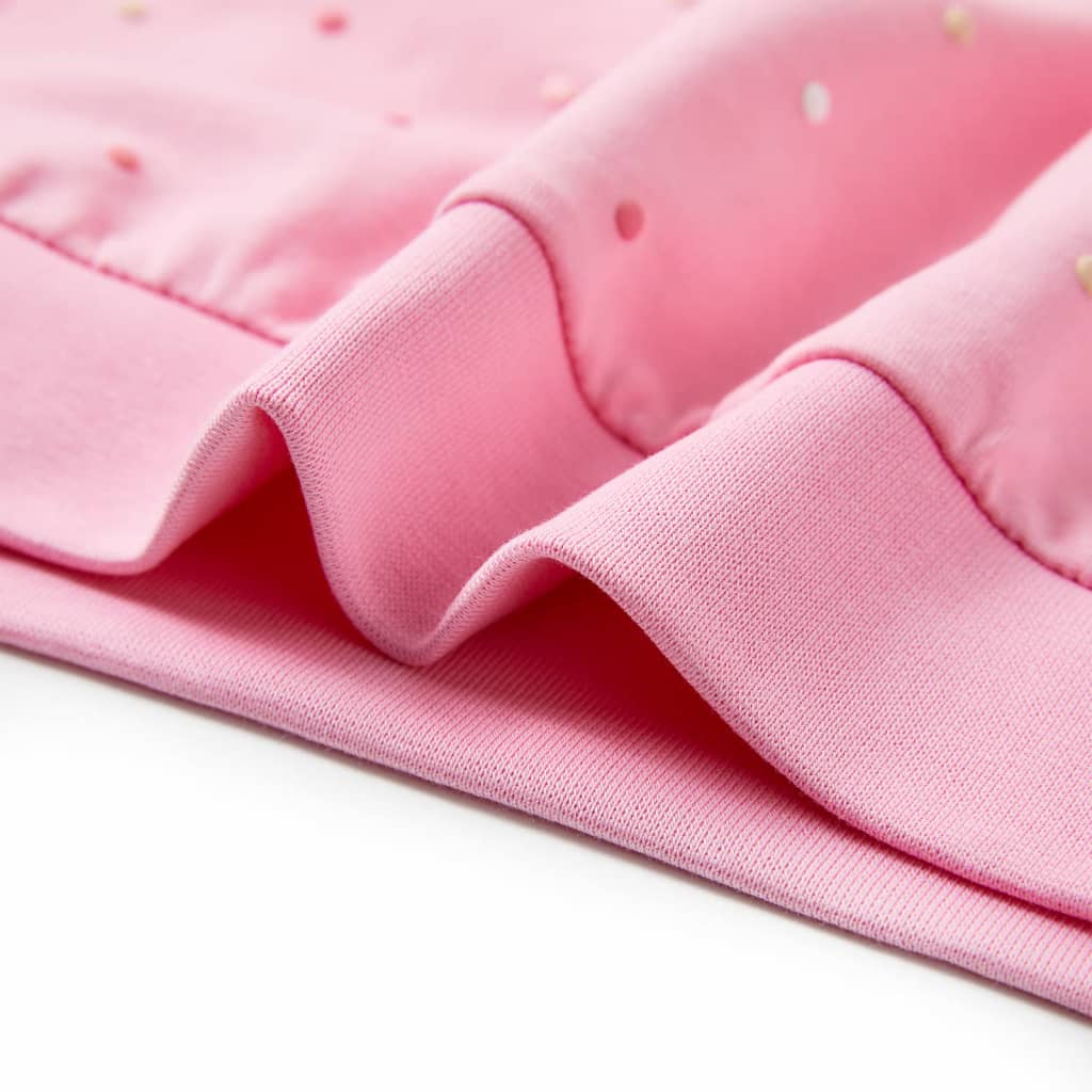 Sudadera infantil rosa 104