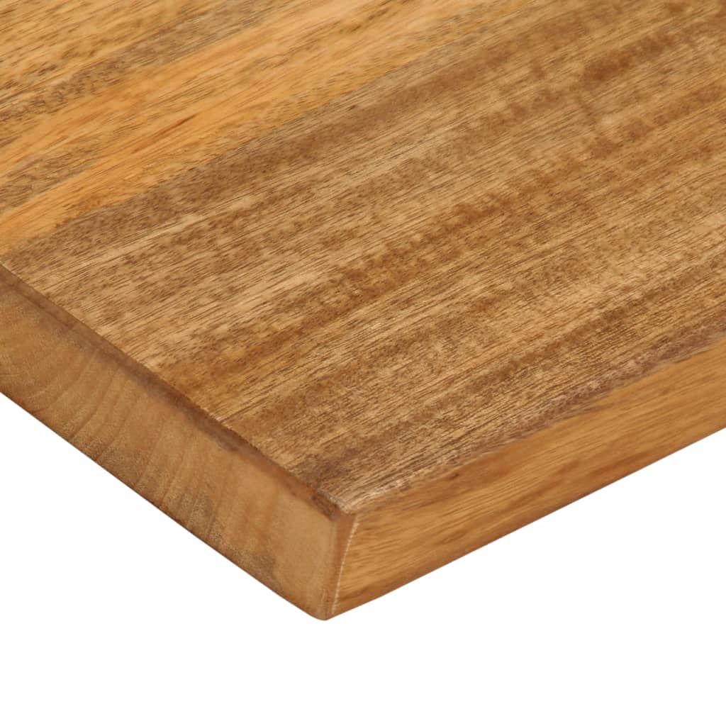 vidaXL Tablero de mesa borde natural madera maciza mango 160x20x2,5 cm