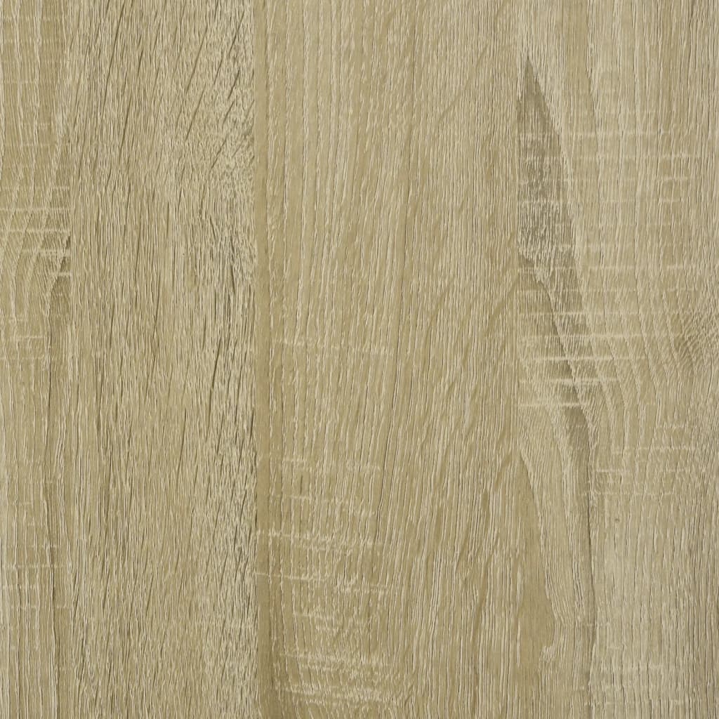 vidaXL Mesa auxiliar madera contrachapada roble Sonoma 40x30x75 cm