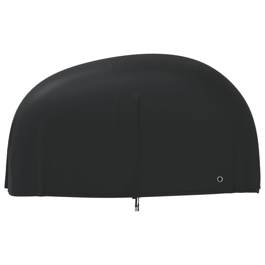 vidaXL Cubierta para bicicleta Oxford 190T negro 200x85x110 cm