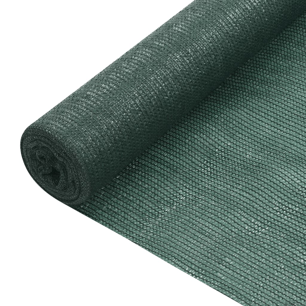 vidaXL Red de privacidad HDPE verde 2x10 m 75 g/m²