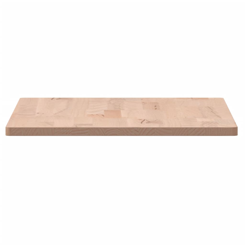 vidaXL Encimera de baño madera maciza de haya 60x40x1,5 cm