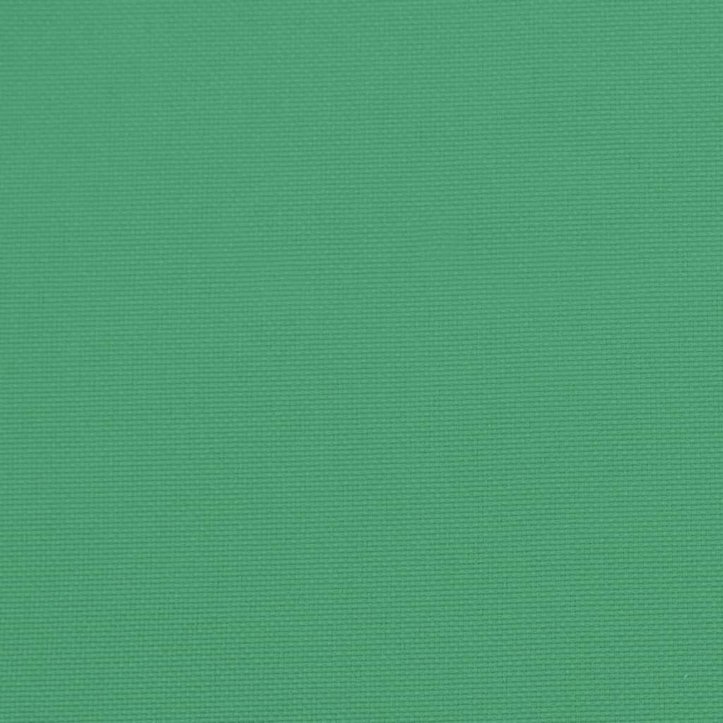 vidaXL Cojín redondo tela Oxford verde Ø 60x11 cm