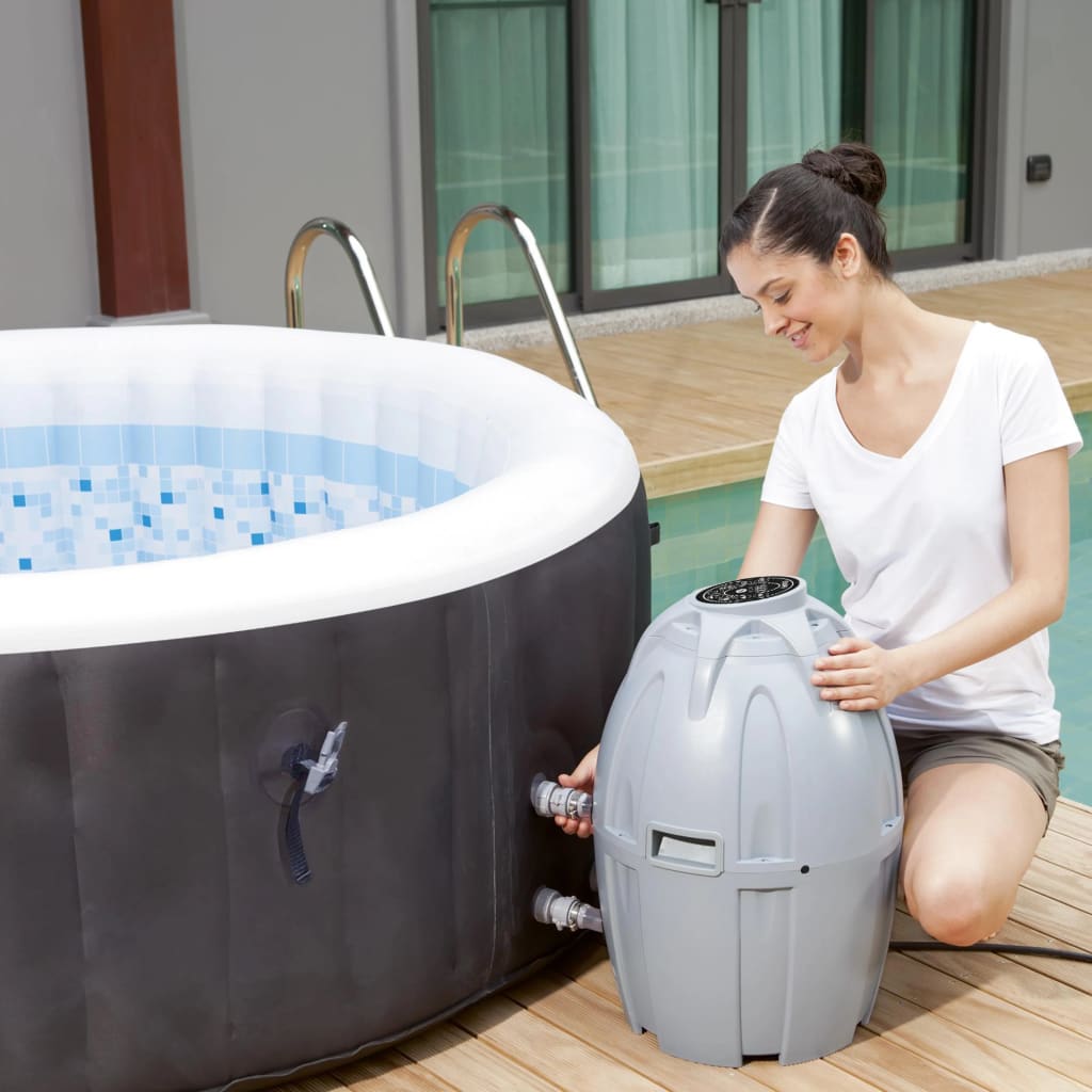 Bestway Bañera de hidromasaje hinchable Miami Air Jet serie Lay-Z-Spa