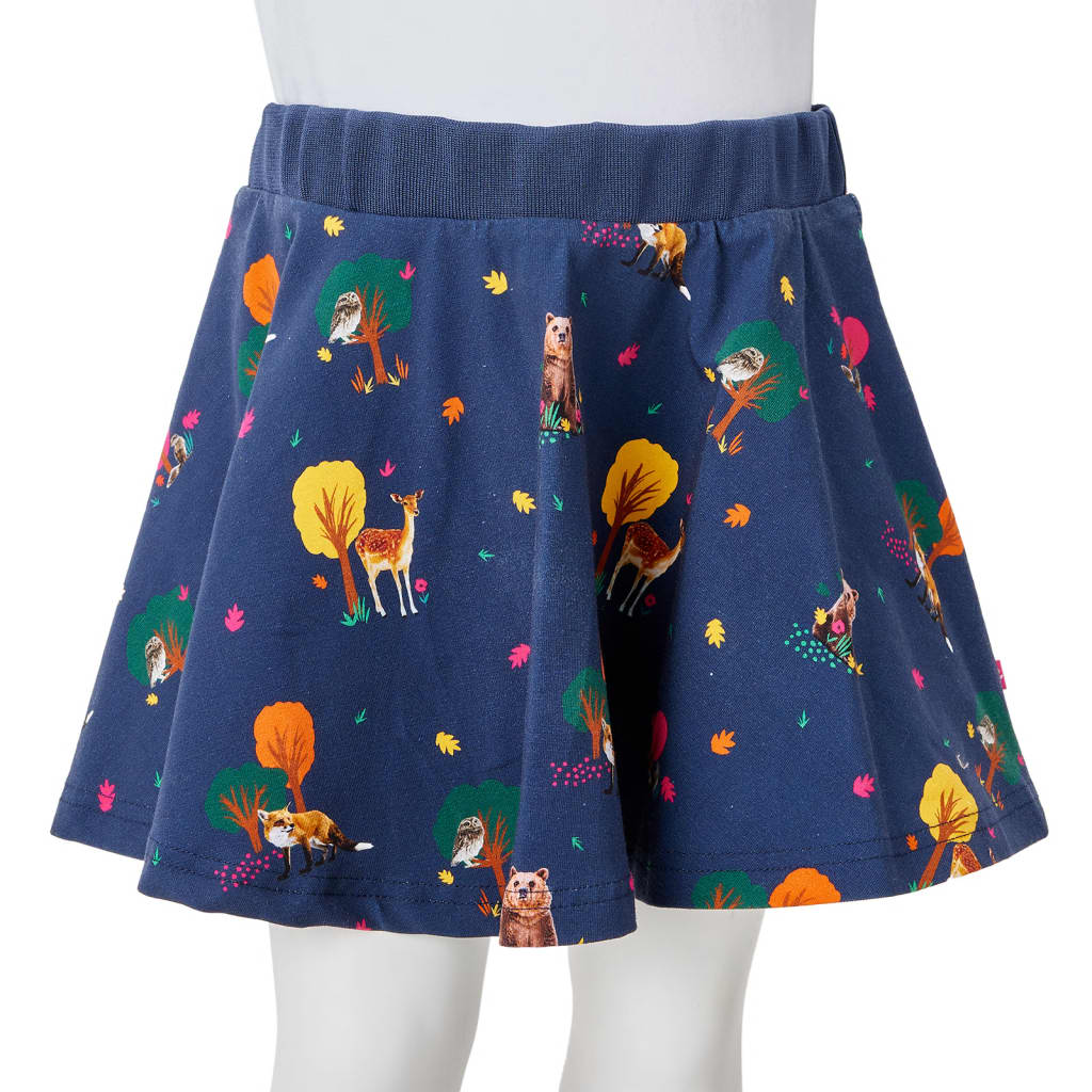 Falda infantil azul marino 116