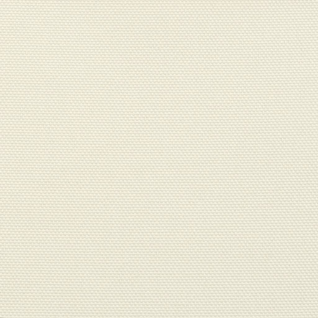 vidaXL Toldo de vela cuadrado tela Oxford color crema 2x2 m