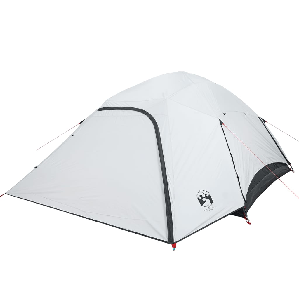 vidaXL Tienda familiar iglú 6 personas tela opaca impermeable blanca