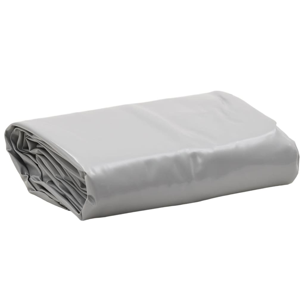 vidaXL Lona gris 5x6 m 650 g/m²