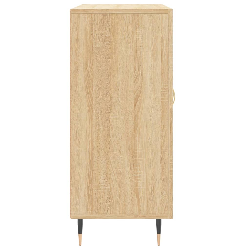 vidaXL Aparador de madera de ingeniería roble Sonoma 90x34x80 cm