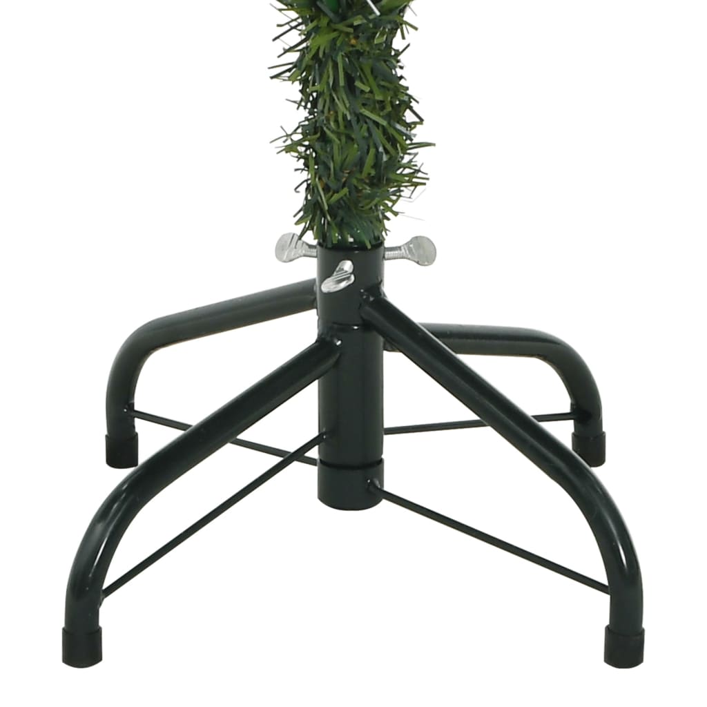 vidaXL Árbol de Navidad artificial con piñas y bayas 120 cm