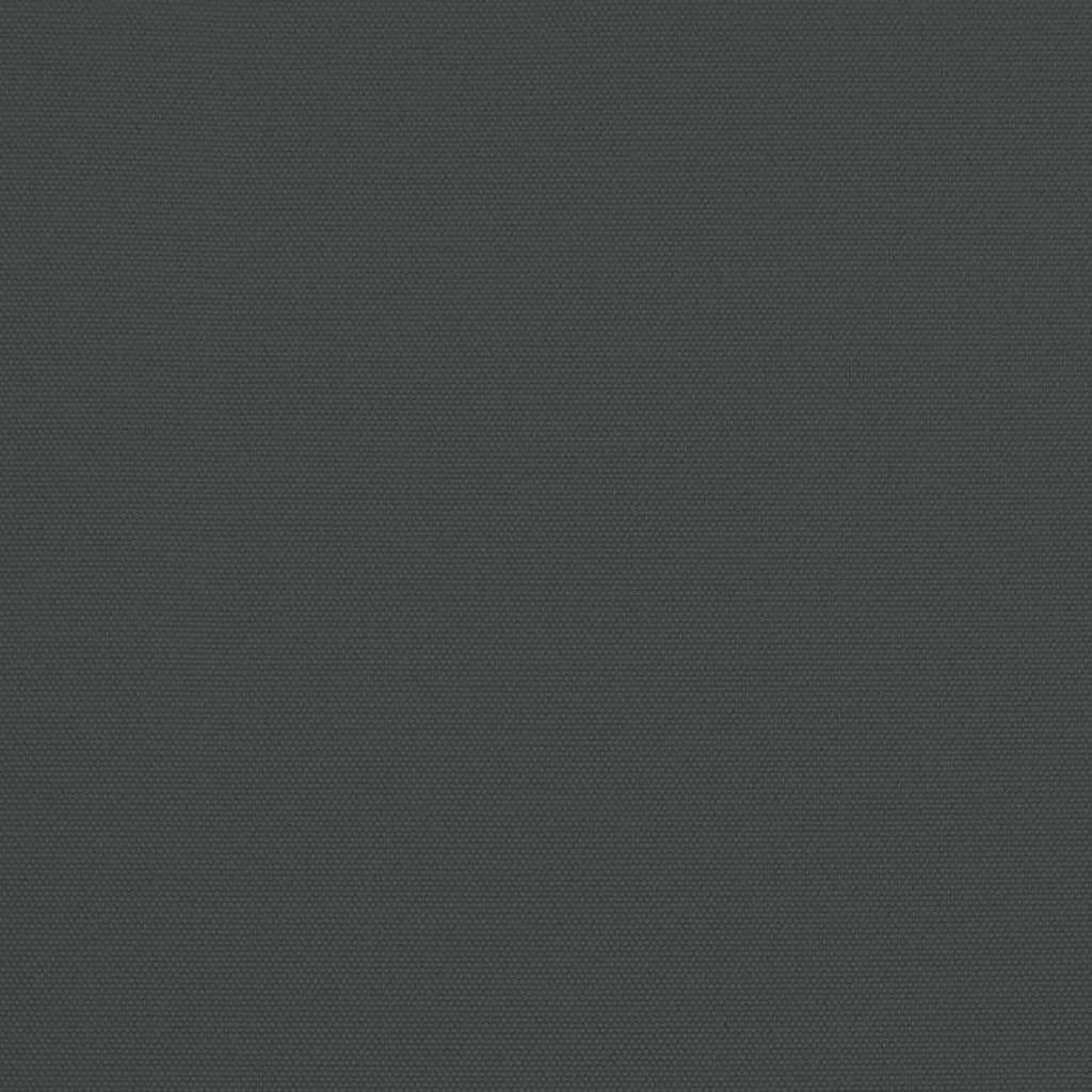 vidaXL Sombrilla doble gris antracita 449x245 cm