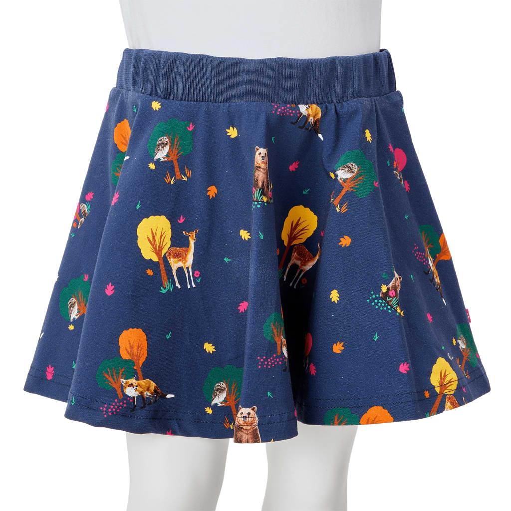 Falda infantil azul marino 92