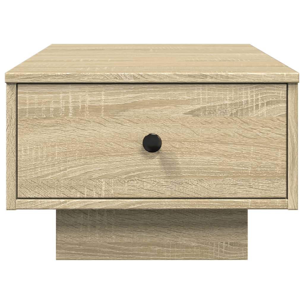 vidaXL Mesa de centro madera de ingeniería roble Sonoma 60x45x31 cm