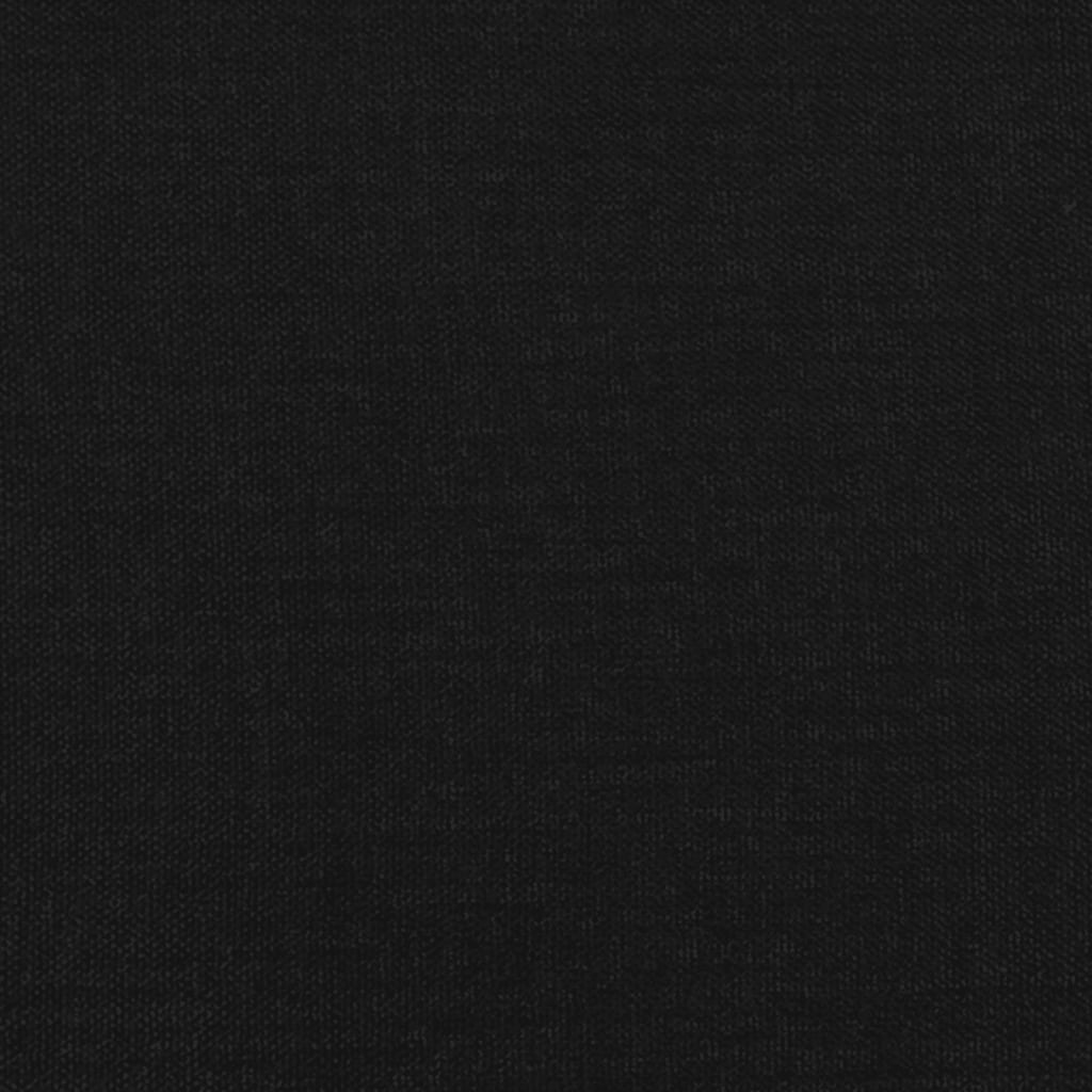 vidaXL Cabecero de tela negro 103x16x78/88 cm