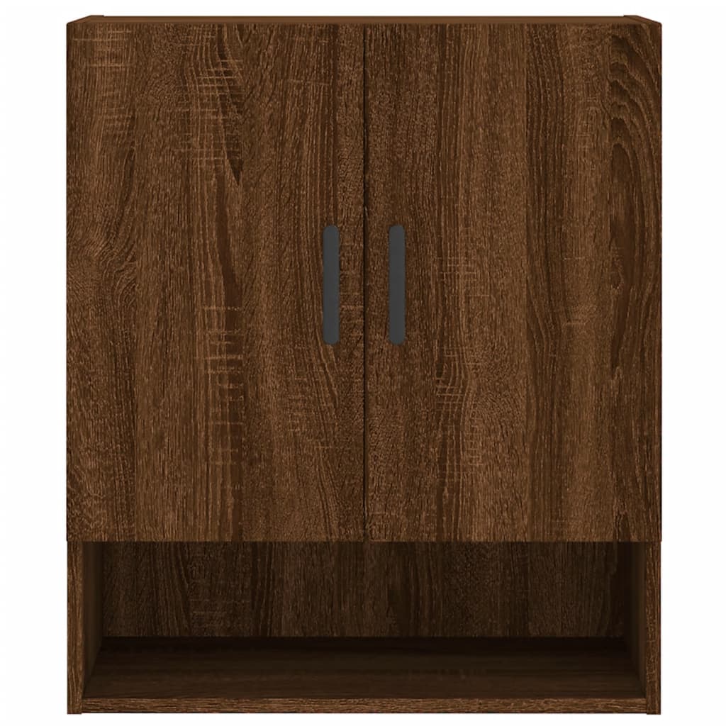 vidaXL Armario de pared madera de ingeniería marrón roble 60x31x70 cm