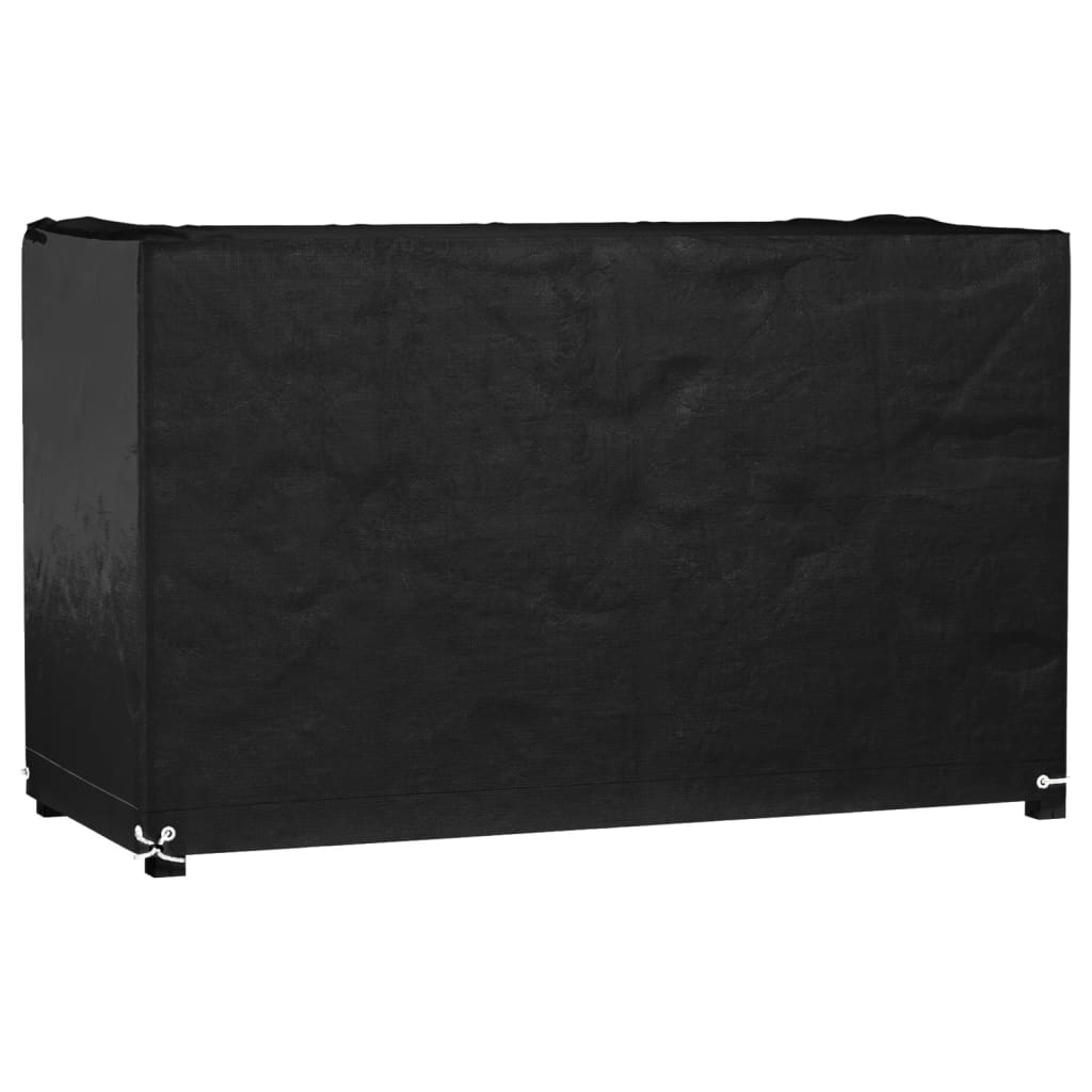 vidaXL Funda para muebles de jardín 8 ojales rectangular 170x94x70 cm