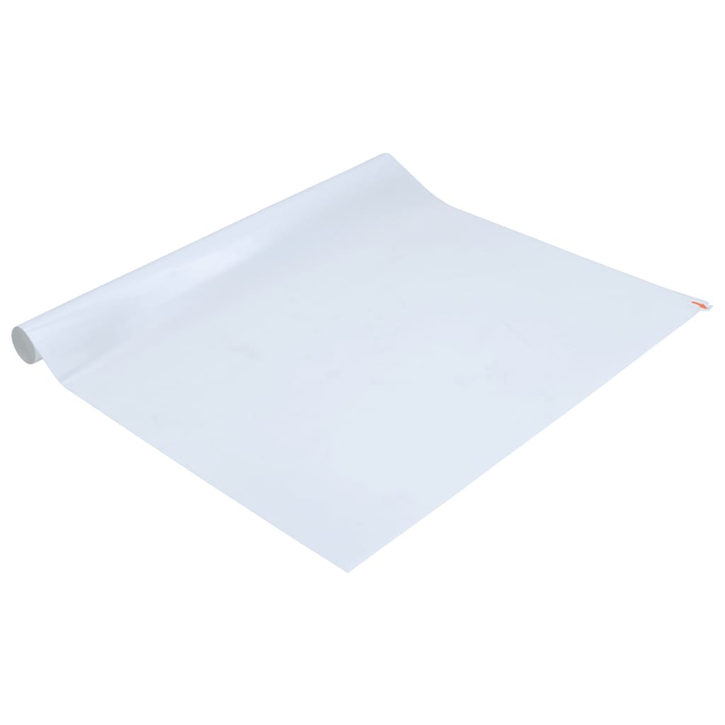 vidaXL Láminas de ventana esmerilada 3 uds PVC blanco transparente