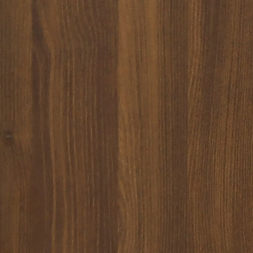 vidaXL Mueble zapatero madera contrachapada marrón roble 59x17x169 cm