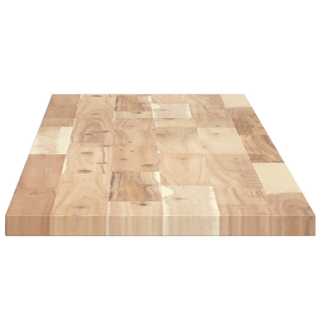 vidaXL Tablero de mesa rectangular madera maciza acacia 140x30x2 cm