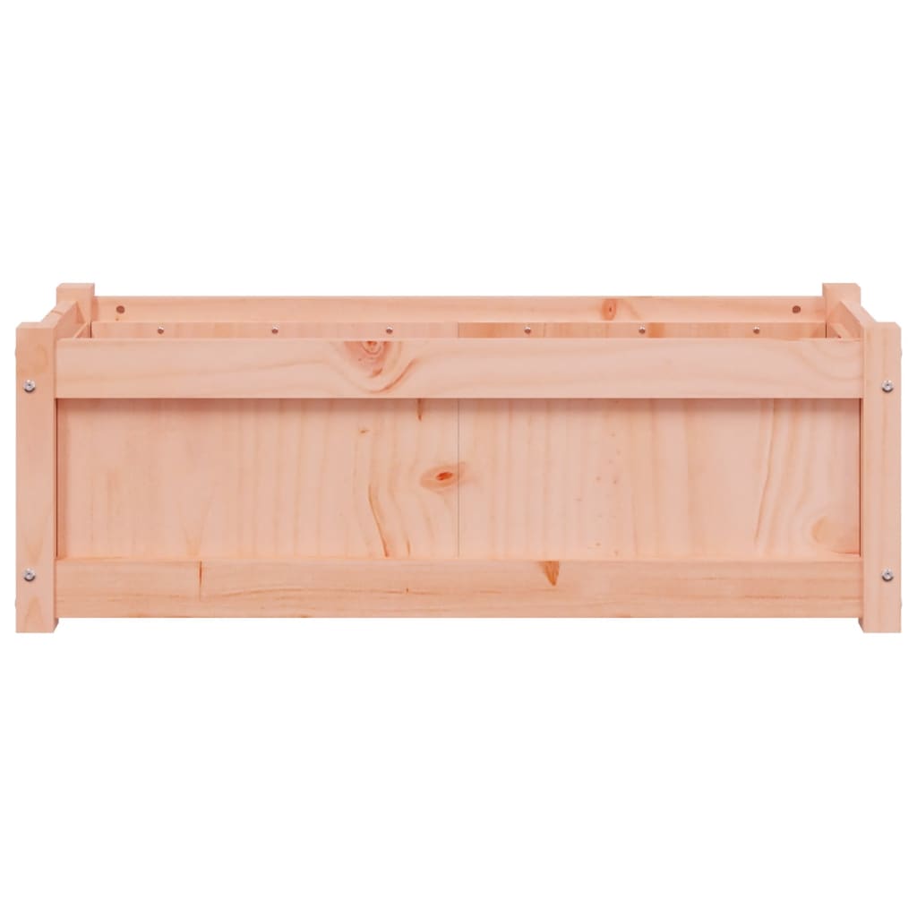 vidaXL Jardinera madera maciza Douglas 90x31x31 cm