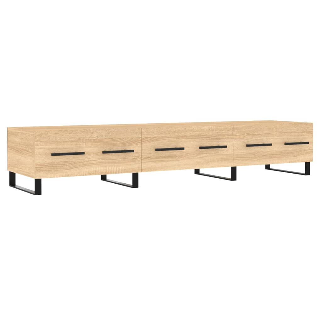 vidaXL Mueble de TV madera de ingeniería roble Sonoma 150x36x30 cm