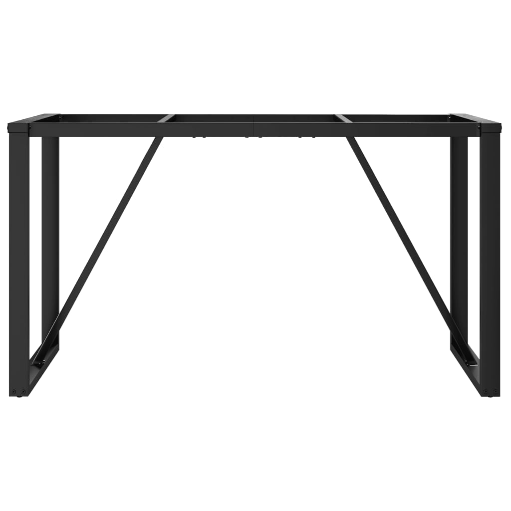 vidaXL Patas de mesa comedor estructura O hierro fundido 140x60x73 cm