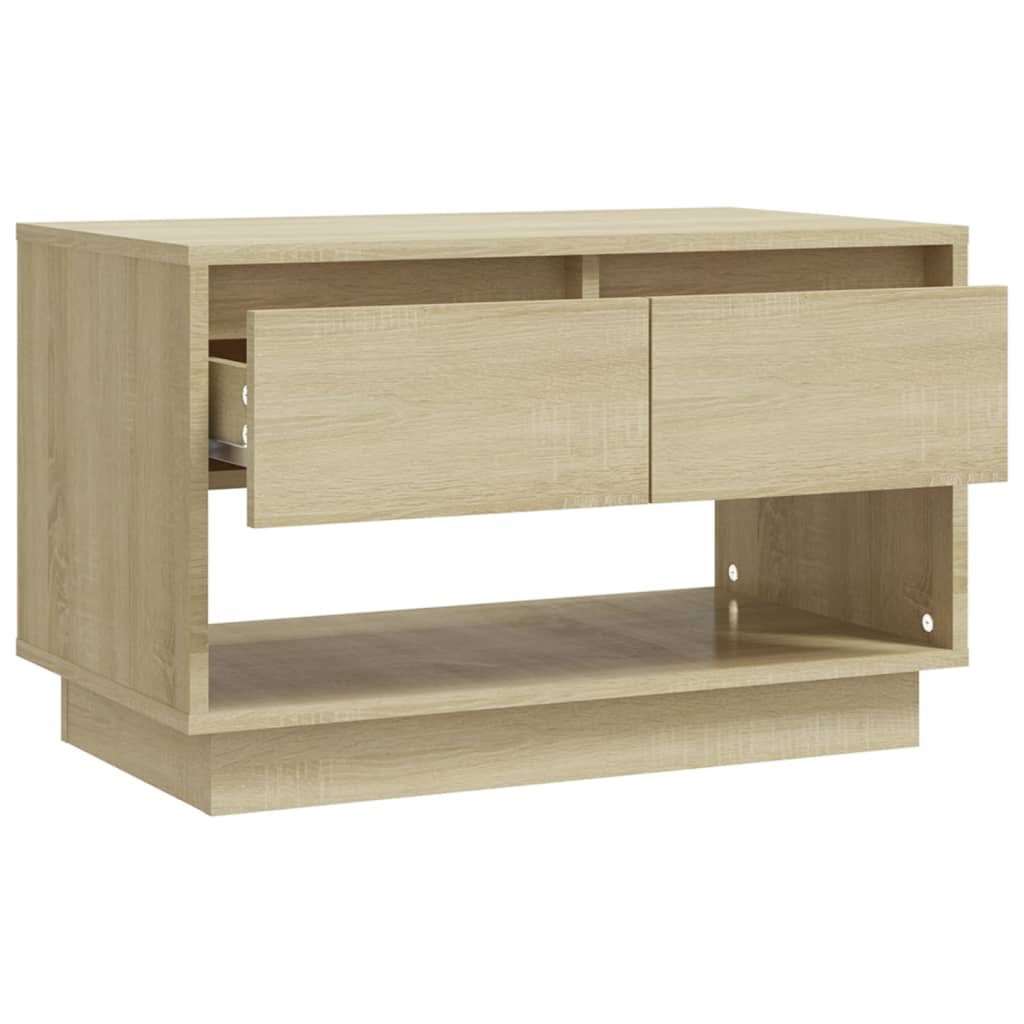 vidaXL Mueble para TV madera contrachapada roble Sonoma 70x41x44 cm