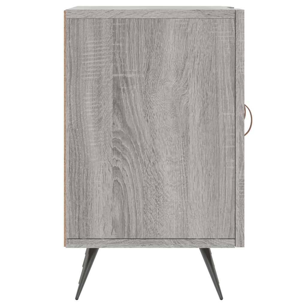 vidaXL Mueble para TV madera de ingeniería gris Sonoma 150x30x50 cm