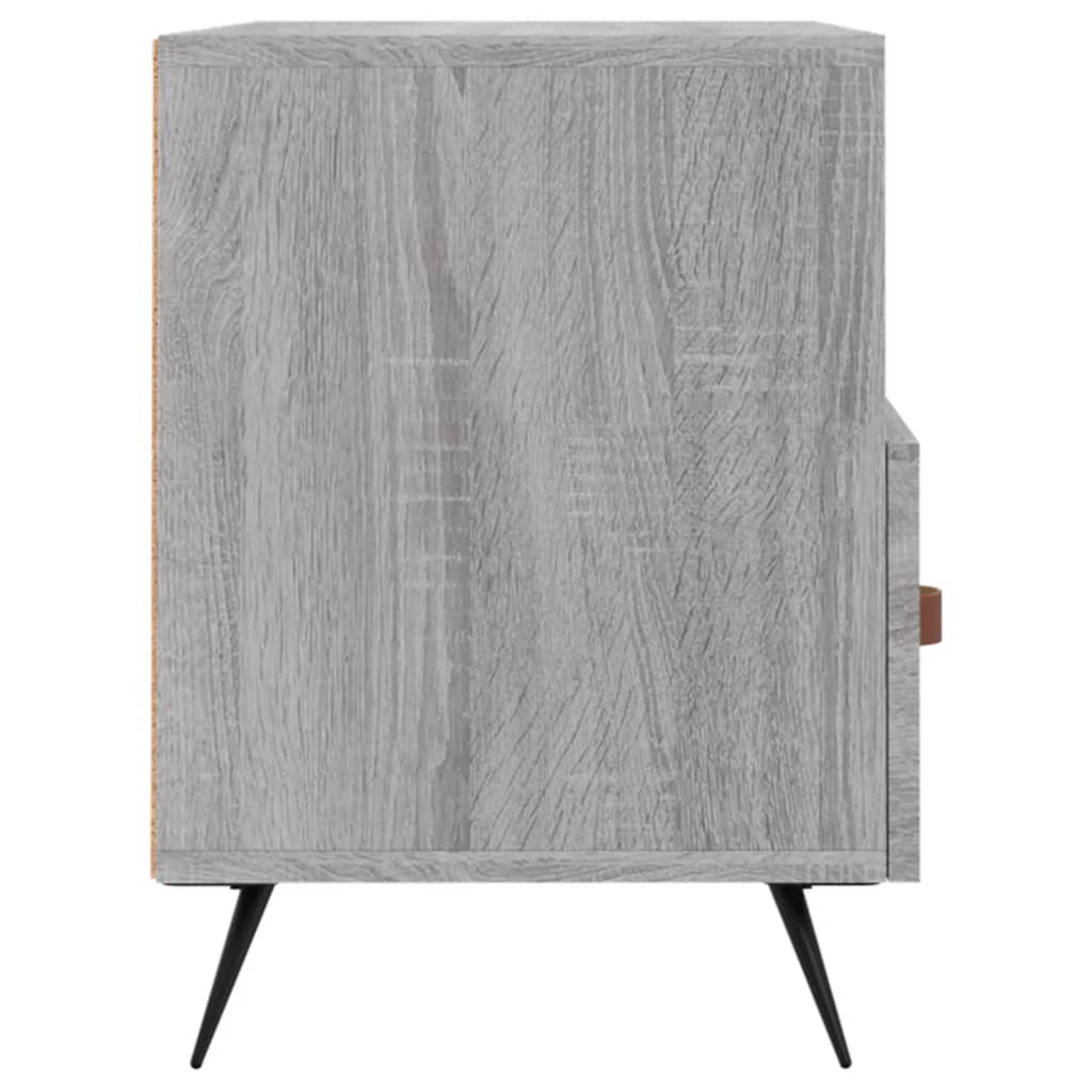 vidaXL Mueble de TV madera de ingeniería gris Sonoma 80x36x50 cm