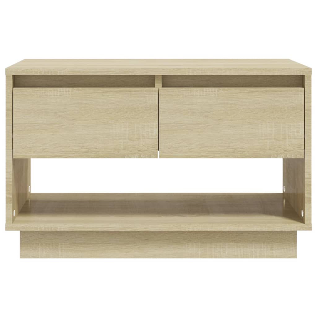 vidaXL Mueble para TV madera contrachapada roble Sonoma 70x41x44 cm