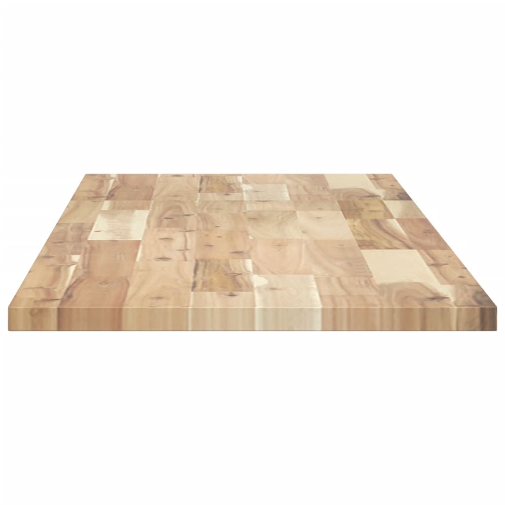 vidaXL Tablero de mesa rectangular madera maciza acacia 120x40x2 cm