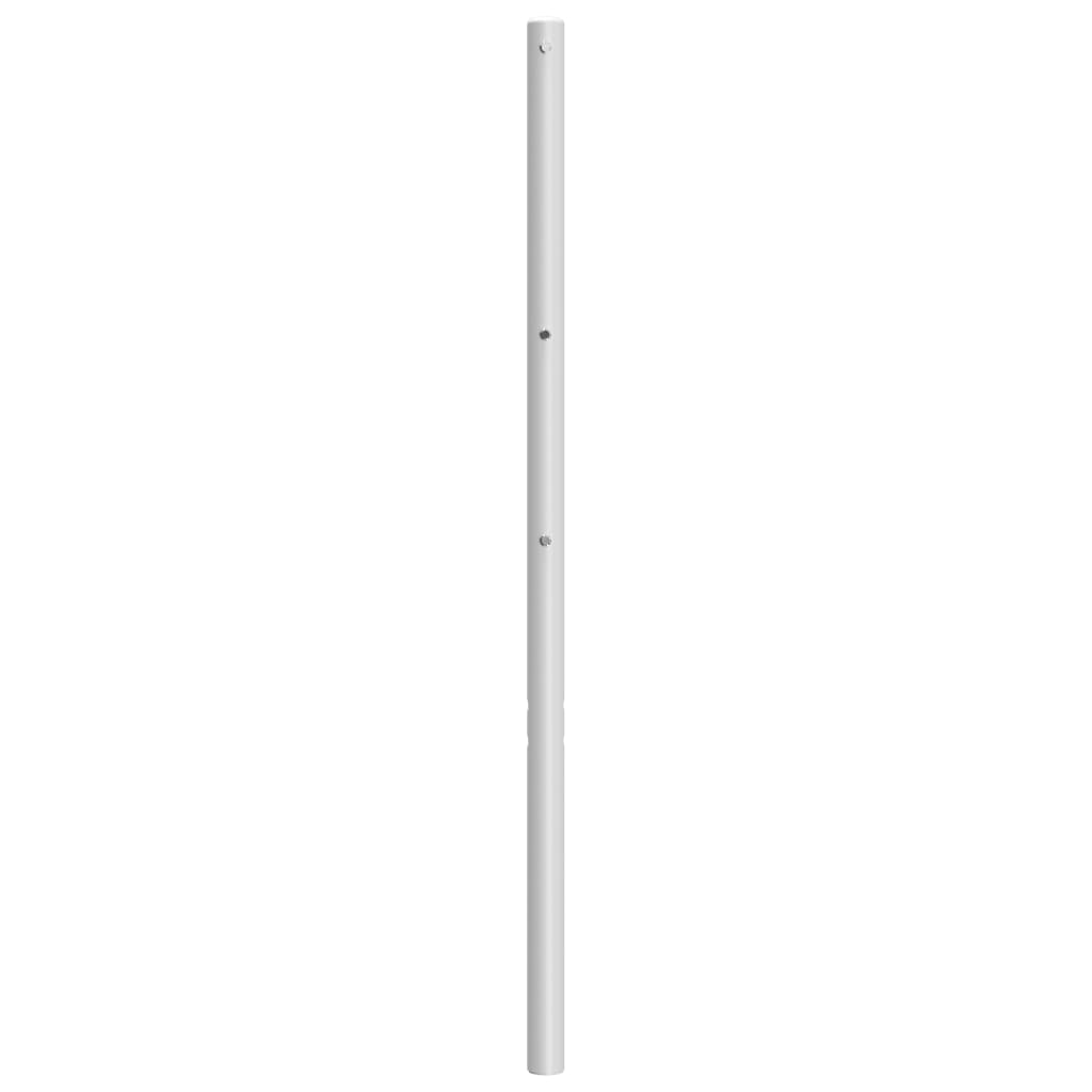 vidaXL Cabecero de metal blanco 200 cm