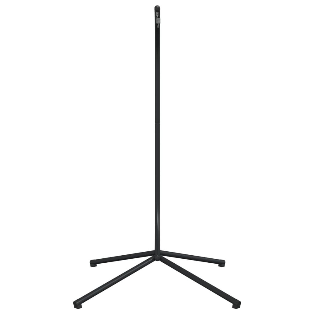 vidaXL Soporte de silla colgante huevo acero negro