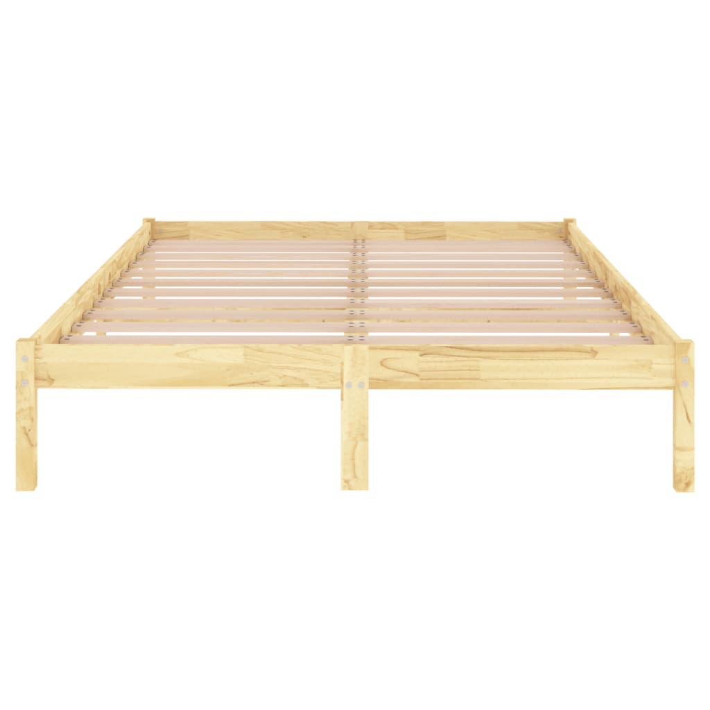 vidaXL Estructura de cama madera maciza de pino 160x200 cm