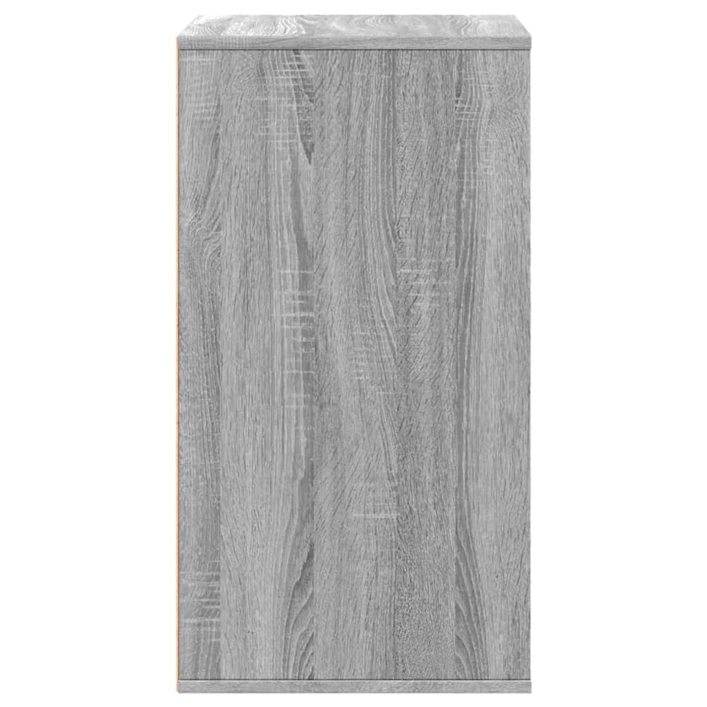 vidaXL Cajonera de esquina madera ingeniería gris Sonoma 60x41x76 cm