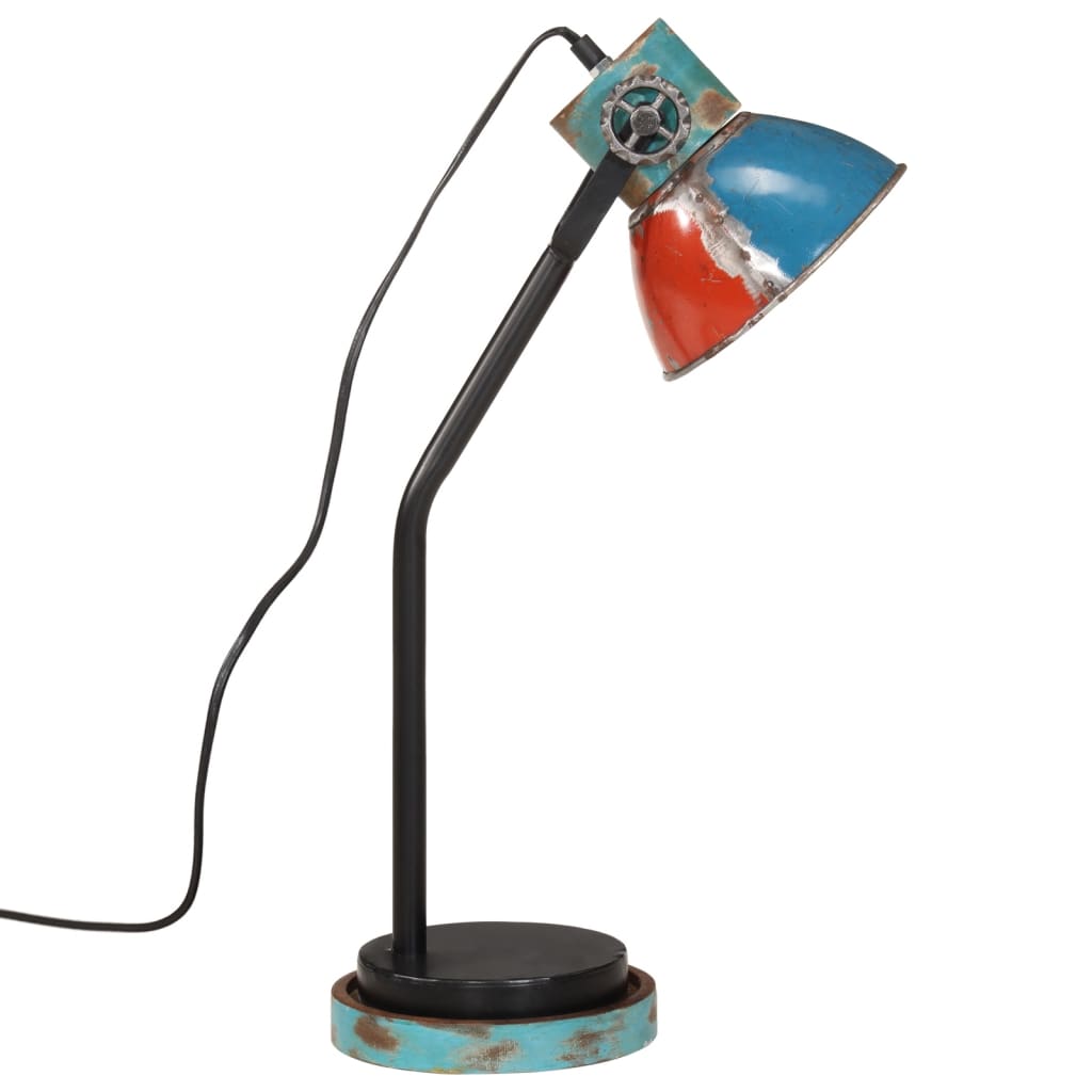 vidaXL Lámpara de escritorio de colores 25 W E27 18x18x60 cm