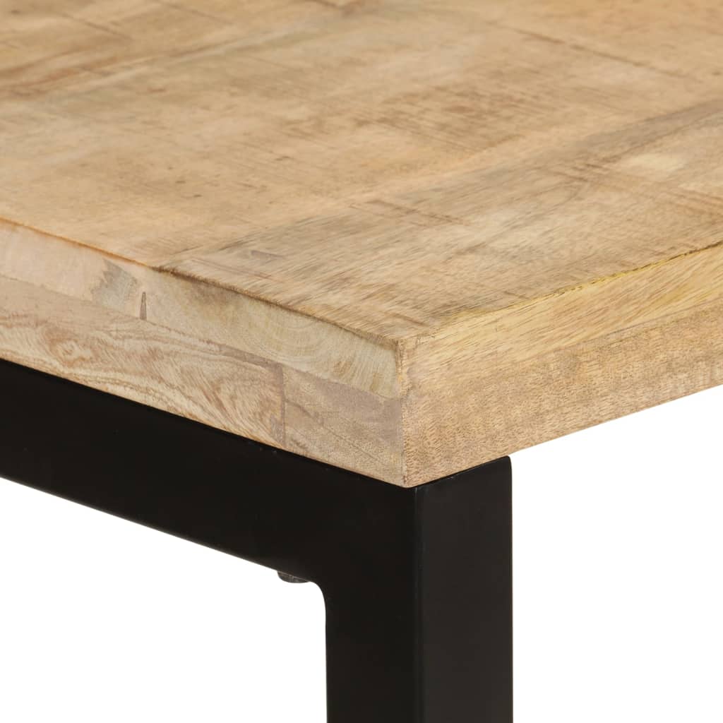 vidaXL Mesa de comedor madera maciza de mango 110x50x76 cm