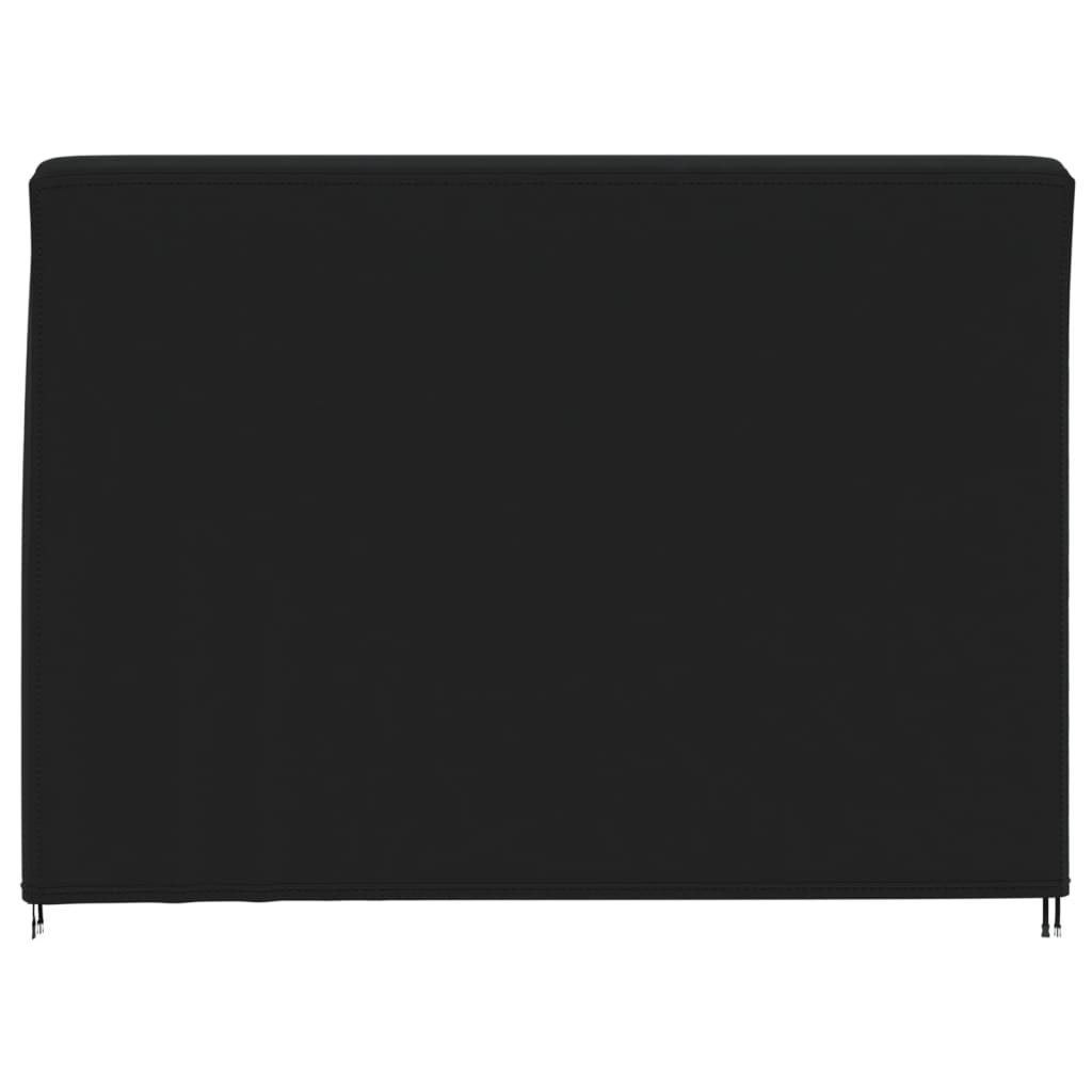 vidaXL Cubierta de columpio de jardín Oxford 420D negro 220x150x150 cm