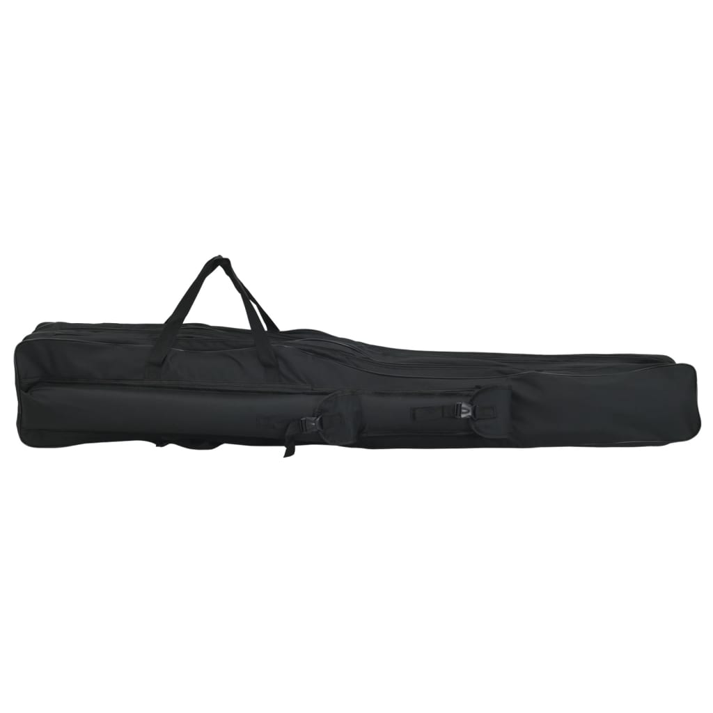 vidaXL Bolso para caña de pescar tela oxford negro 160 cm